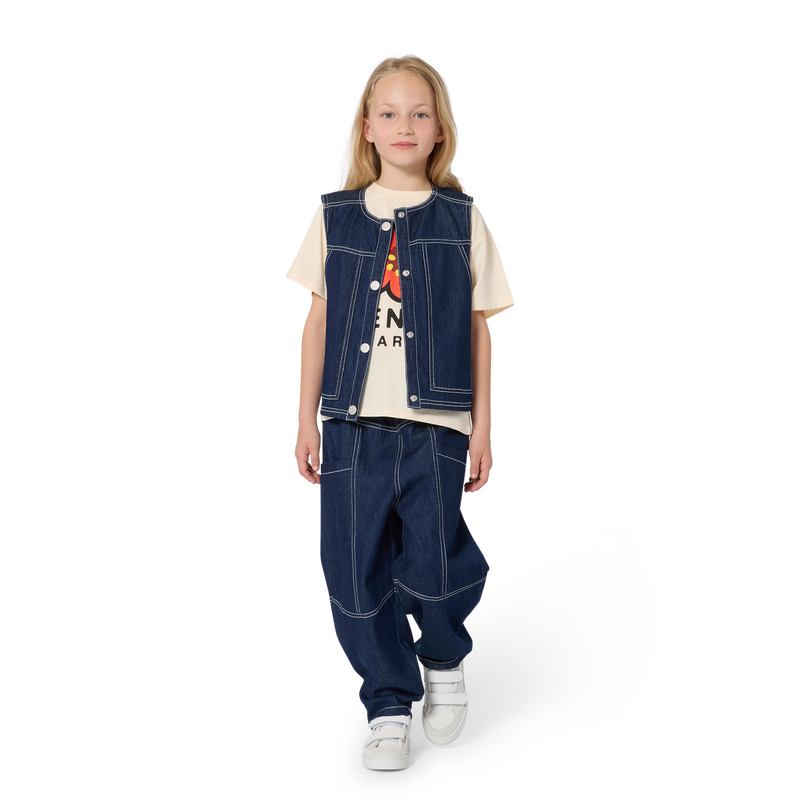 T&Eacute;NIS COM FECHO DE GANCHO E LA&Ccedil;O KENZO KIDS 
                    UNISEX