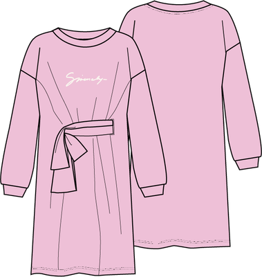 Vestido com cinto GIVENCHY GIRL