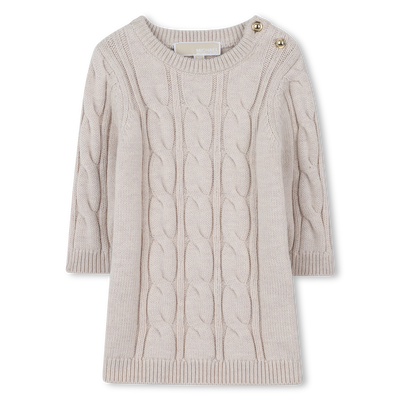 Vestido de malha com cabos MICHAEL KORS MENINA