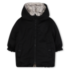 Jaqueta revers&iacute;vel com capuz KARL LAGERFELD KIDS 
                    BOY