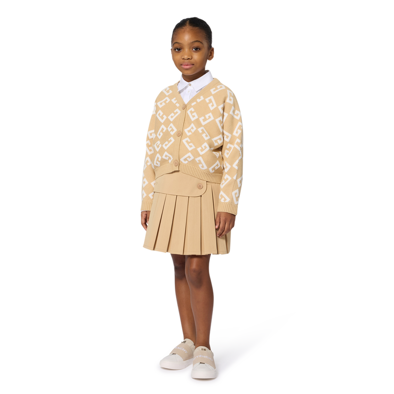 Camisa jacquard de algod&atilde;o GIVENCHY 
                        GIRL