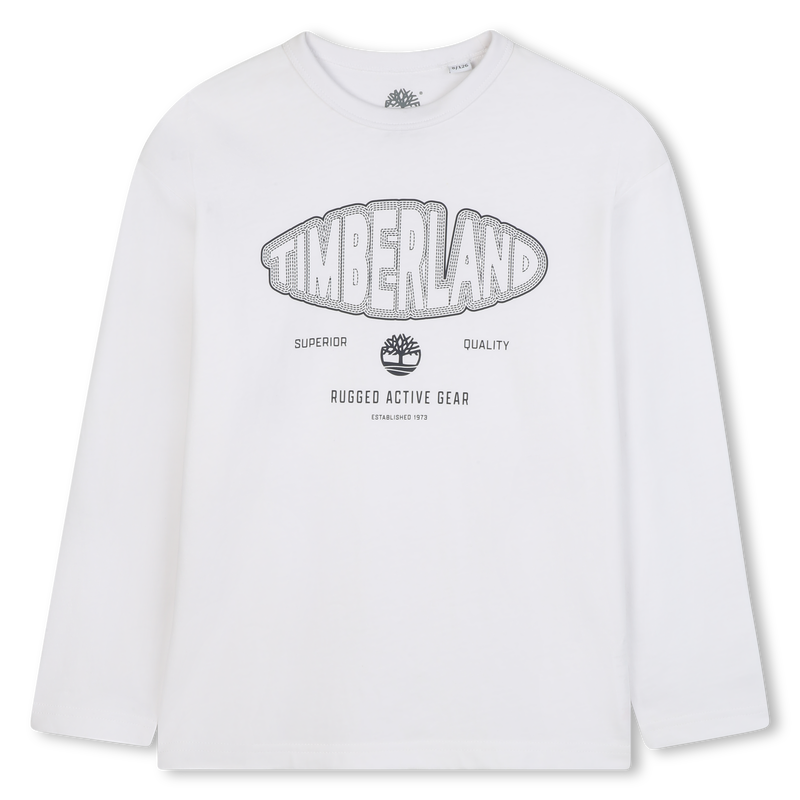 T-shirt de manga comprida em jersey TIMBERLAND 
                        BOY