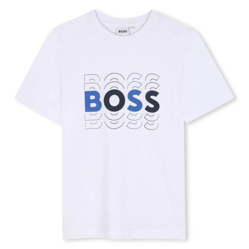 T-SHIRT + CONJUNTO BERMUDA BOSS 
                        BOY