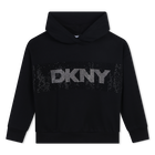 Sweatshirt em molet&atilde;o DKNY 
                    GIRL