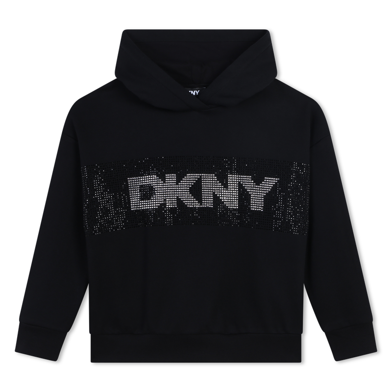 Sweatshirt em molet&atilde;o DKNY 
                        GIRL