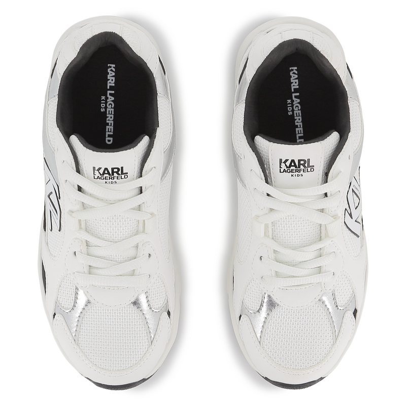 T&eacute;nis rendados KARL LAGERFELD KIDS 
                        GIRL