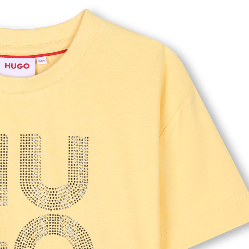 T-shirt de manga curta HUGO 
                        GIRL