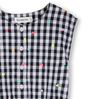 Vestido de algod&atilde;o gingham BILLIEBLUSH 
                    GIRL