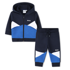 Conjunto jogging com recortes BOSS 
                    BOY