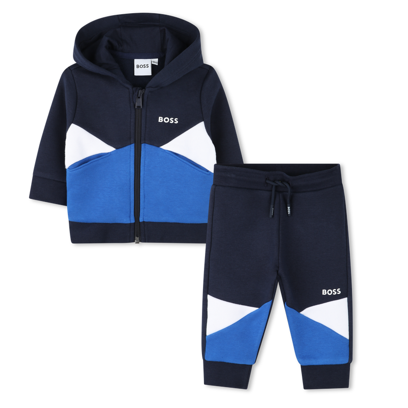 Conjunto jogging com recortes BOSS 
                        BOY
