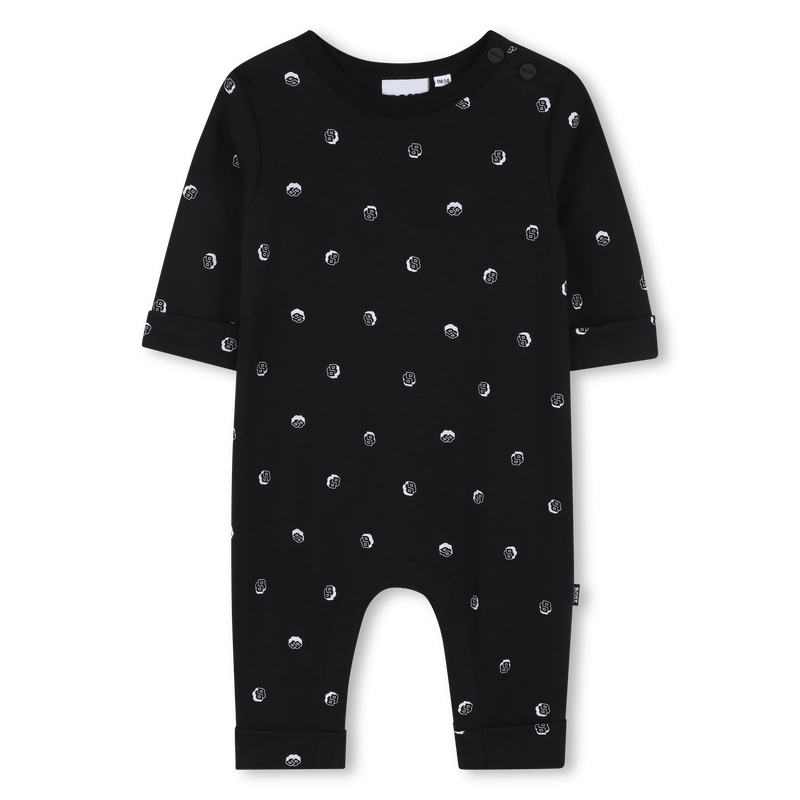 Conjunto de macacão e cardigã BOSS 
                    BOY