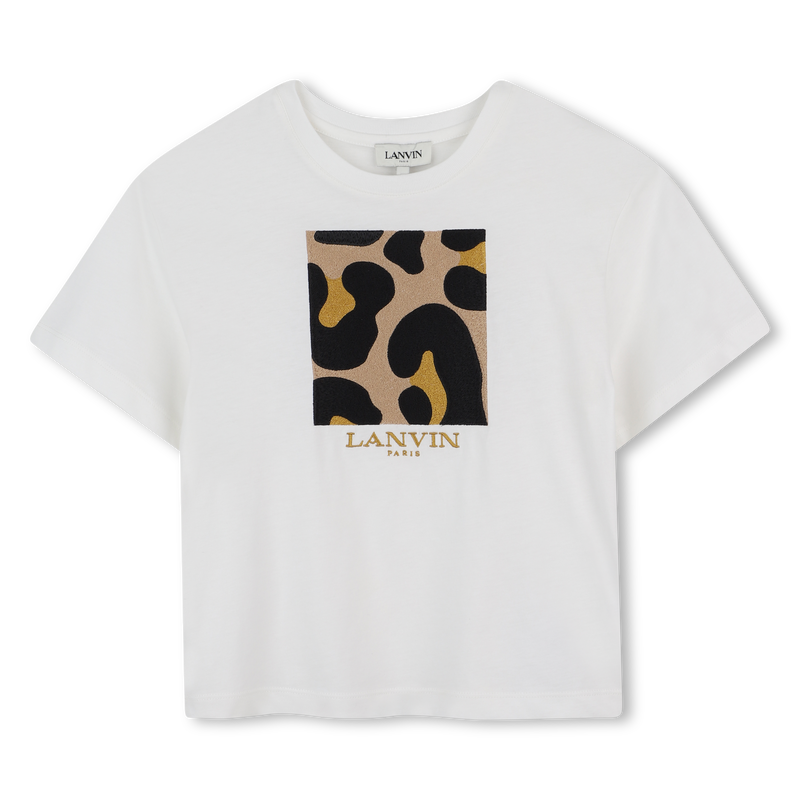 T-shirt estampada de manga curta LANVIN 
                    GIRL