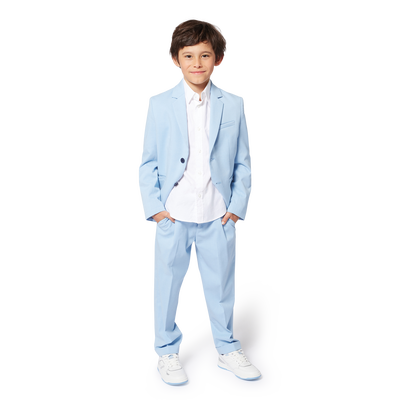 Camisa de algod&atilde;o lisa BOSS BOY