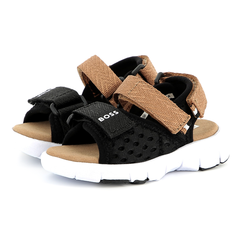 Sand&aacute;lias com velcro BOSS 
                        BOY