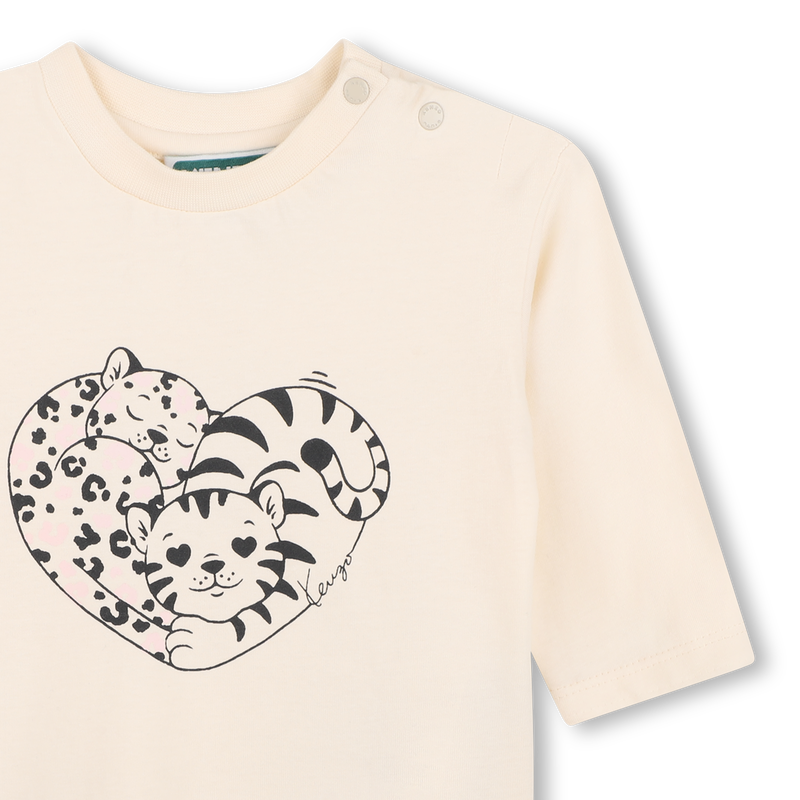 Camiseta de manga longa KENZO KIDS 
                        GIRL
