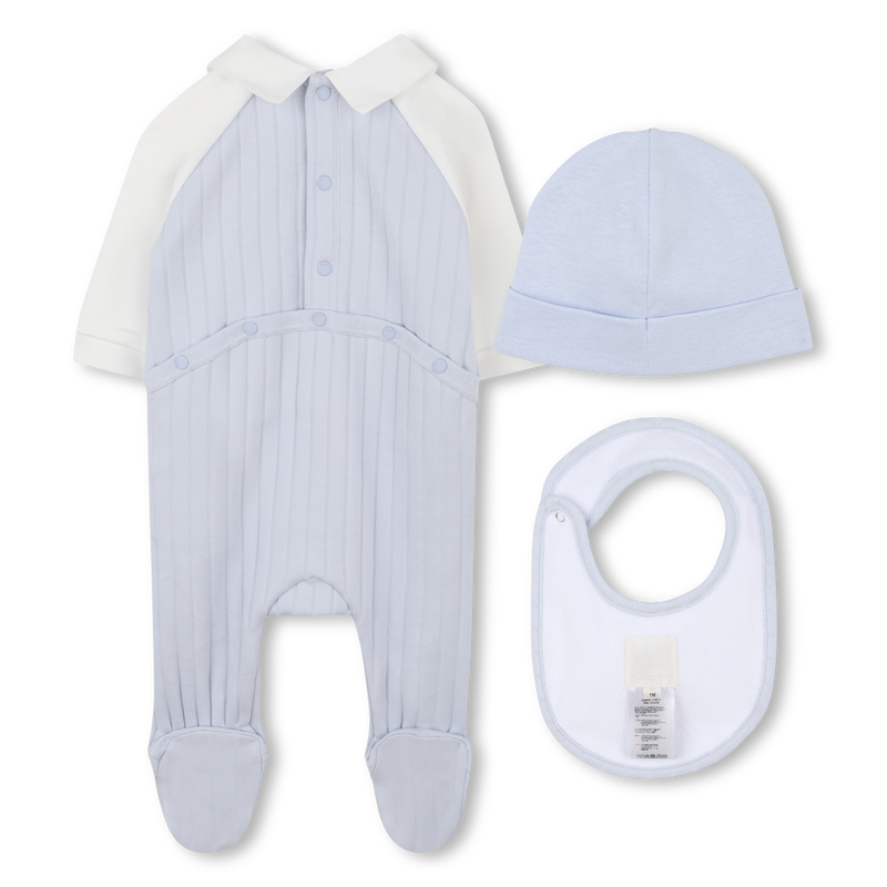 Conjunto de pijama, chapéu e babador GIVENCHY 
                    UNISEX