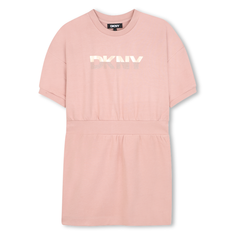 Vestido de manga curta DKNY 
                    GIRL