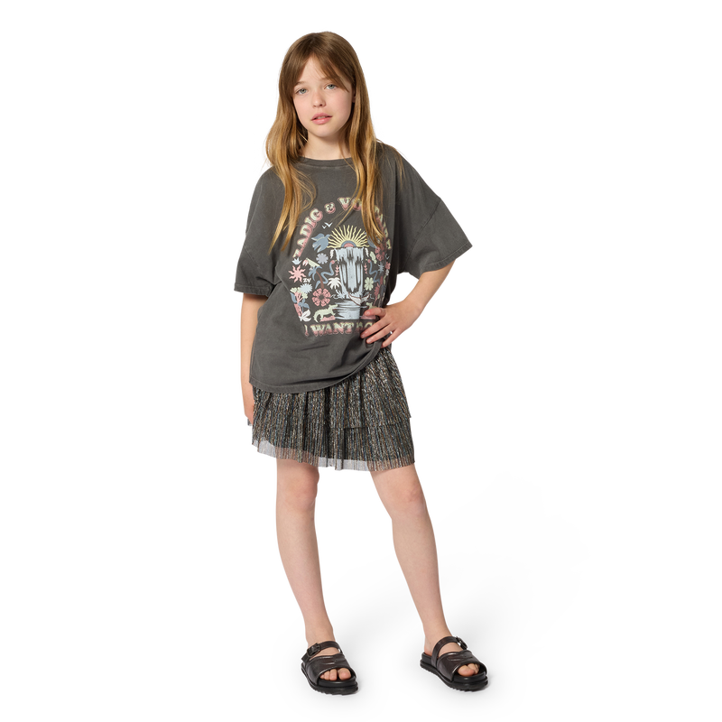 Sand&aacute;lias de couro de couro de vaca ZADIG & VOLTAIRE 
                        GIRL