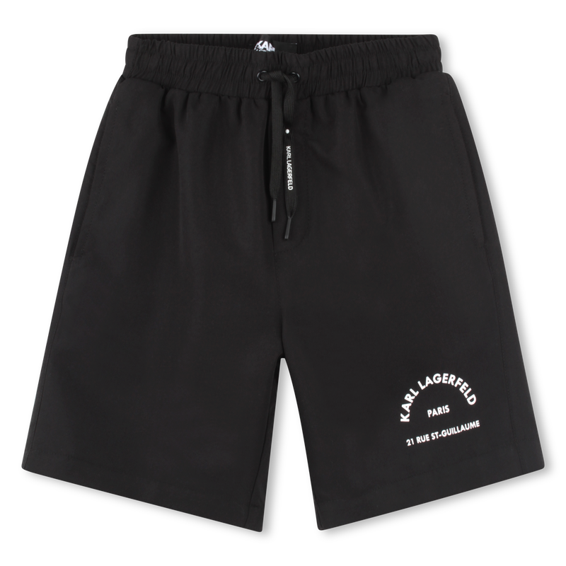 Cal&ccedil;&atilde;o de banho com bolsos KARL LAGERFELD KIDS 
                        BOY