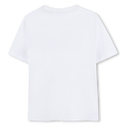 T-shirt manga curta em algod&atilde;o BOSS 
                    BOY