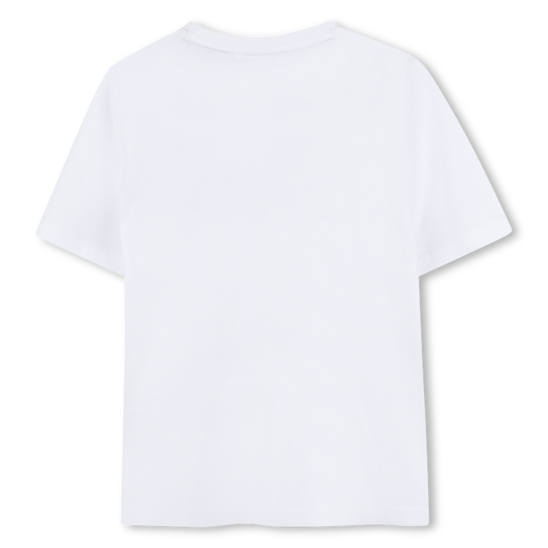 T-shirt manga curta em algod&atilde;o BOSS 
                        BOY