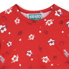 Vestido de manga comprida KENZO KIDS 
                    GIRL
