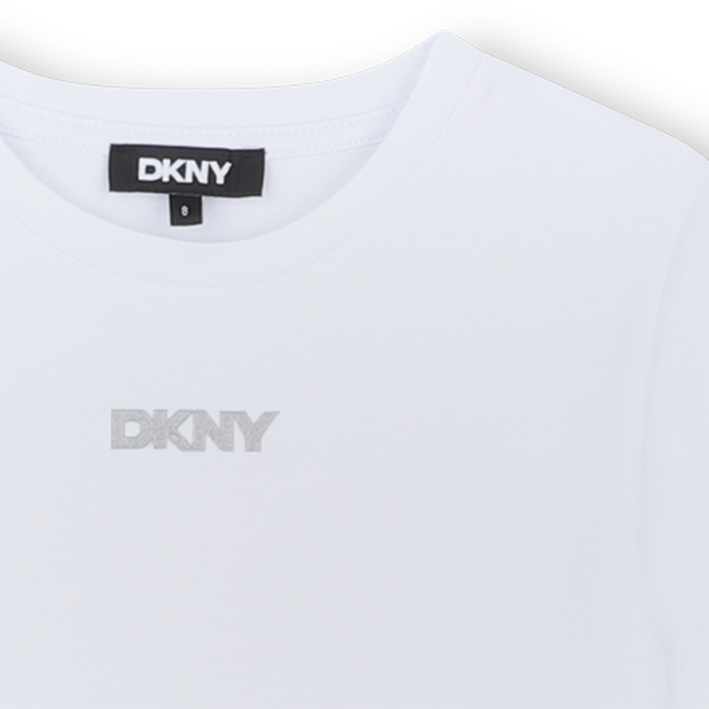 Vestido efeito 2 em 1 DKNY 
                        MENINA