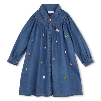 Vestido em denim BILLIEBLUSH GIRL