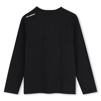 Camiseta de mangas curtas KARL LAGERFELD KIDS BOY