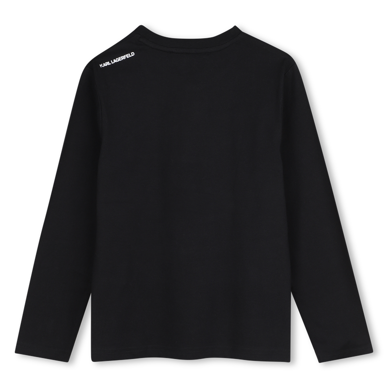 Camiseta de mangas curtas KARL LAGERFELD KIDS 
                        BOY