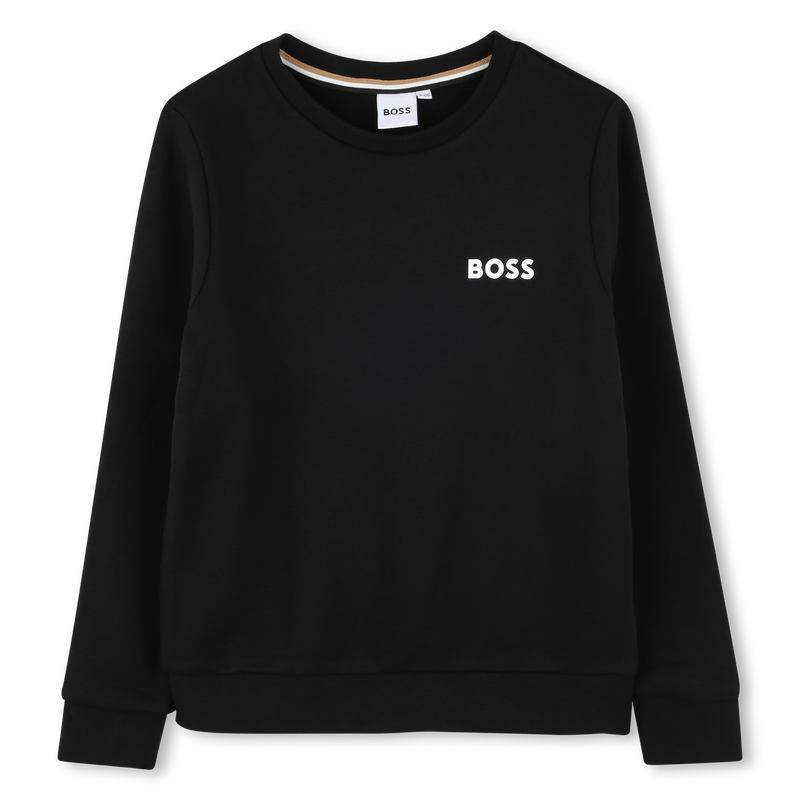Sweatshirt em molet&atilde;o BOSS 
                        BOY