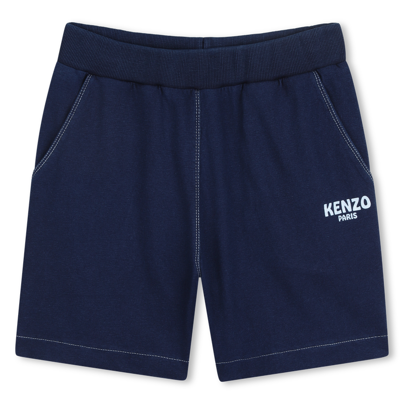 CAL&Ccedil;&Otilde;ES BERMUDAS DE CINTURA EL&Aacute;STICA KENZO KIDS 
                        BOY