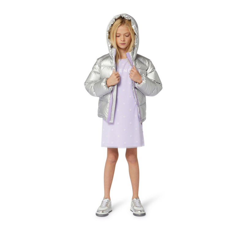 Vestido direito com tule GIVENCHY 
                    GIRL