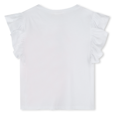 T-shirt com mangas de folhos BILLIEBLUSH GIRL