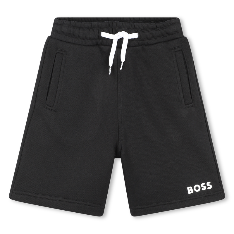 Bermudas desportivas moletão BOSS 
                    BOY