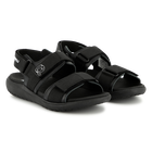 Sand&aacute;lias de couro com velcro KARL LAGERFELD KIDS 
                    BOY