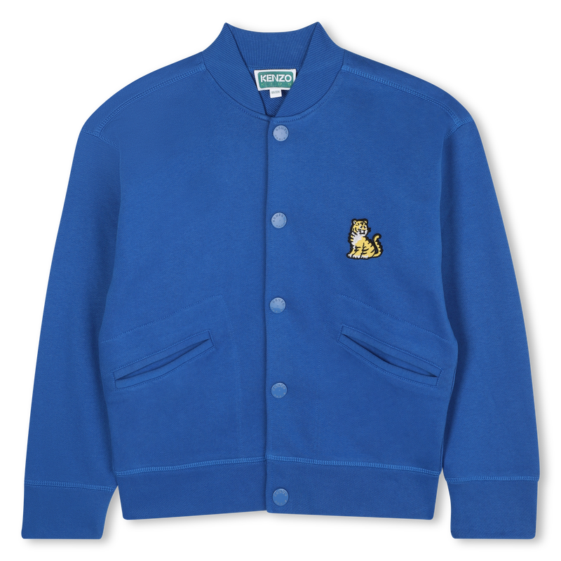 Cardigan com fecho de botão KENZO KIDS 
                    BOY