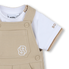 Conjunto de t-shirt e macac&atilde;o BOSS 
                    BOY