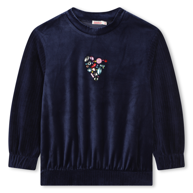 Velvet Sweatshirt BILLIEBLUSH 
                    GIRL
