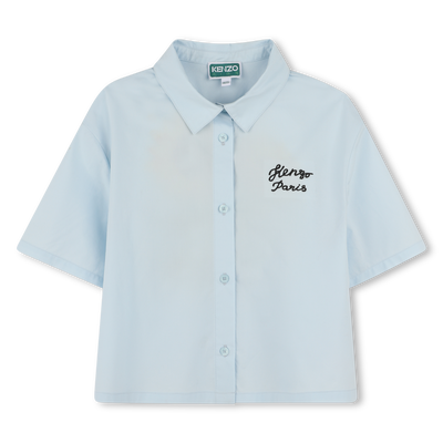 Camisa de mangas curtas KENZO KIDS GIRL