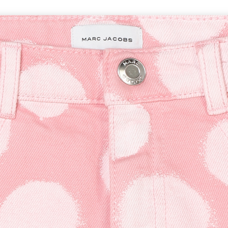 Polka Dot Cotton Serge Shorts THE MARC JACOBS 
                    GIRL