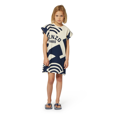 Lightweight Fleece Dress KENZO KIDS GIRL