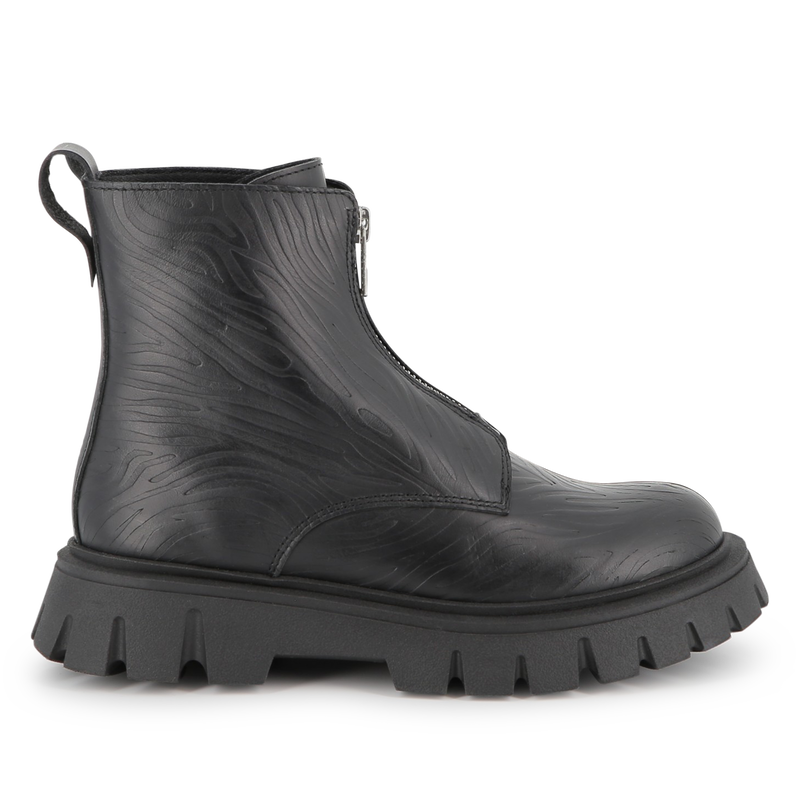 Botins de couro bovino MARC JACOBS 
                        GIRL