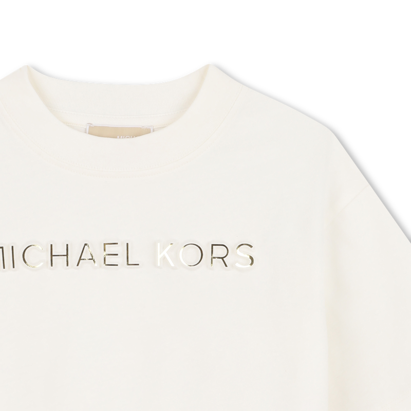 T-shirt de manga curta em jersey MICHAEL KORS 
                    GIRL