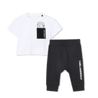 Conjunto de t-shirts e cal&ccedil;as KARL LAGERFELD KIDS 
                    BOY