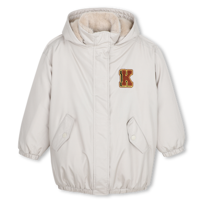 Parka com capuz KENZO KIDS MENINA