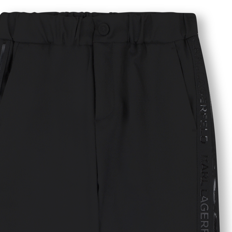 Calças de sarja KARL LAGERFELD KIDS 
                    BOY