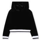 Cardigan com capuz HUGO 
                    GIRL