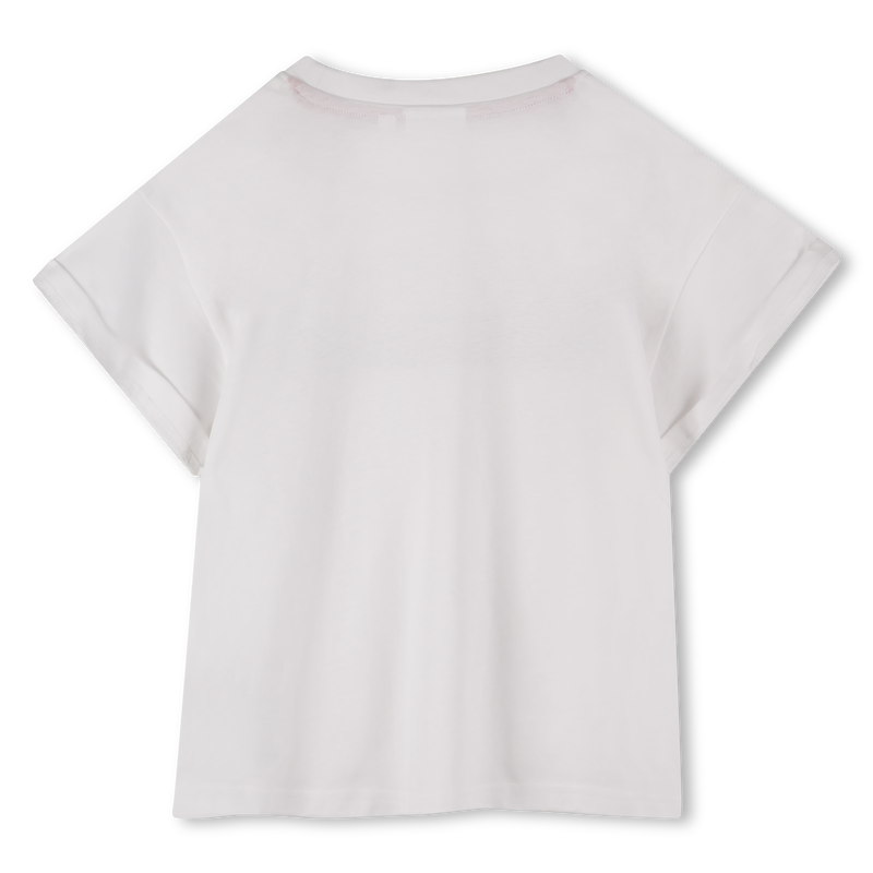T-shirt de manga curta HUGO 
                    GIRL