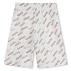 Bermudas com bolsas de remendo KENZO KIDS 
                    UNISEX